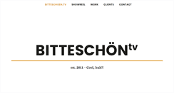 Desktop Screenshot of bitteschoen.tv